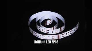 12V 2835 LED FPCB فيلم أبيض لشرائط LED