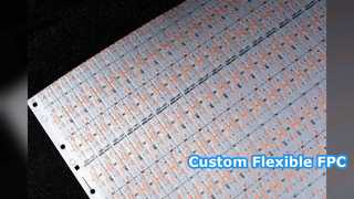 لوحة دوائر LED FPC مخصصة مضادة للأكسدة OSP المرنة