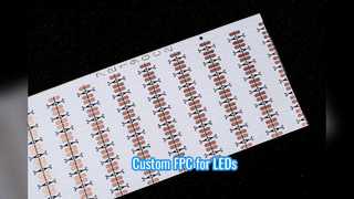لوحة دوائر FPC مخصصة لمصابيح LED