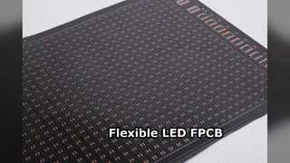 شاشة LED مرنة FPCB تصميم مخصص