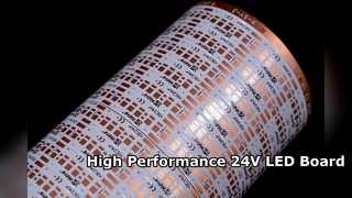 لوحة دوائر LED 24V لإضاءة الشريط الصناعي