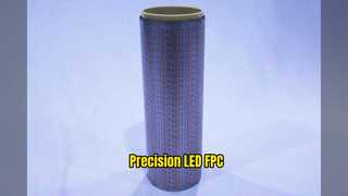 لوحة دوائر دقيقة LED FPC بعرض خط 3 مل