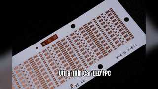 شريط LED FPC رفيع للغاية للسيارات