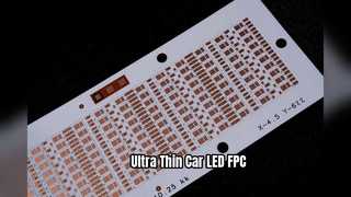 شريط LED FPC رفيع للغاية للسيارات