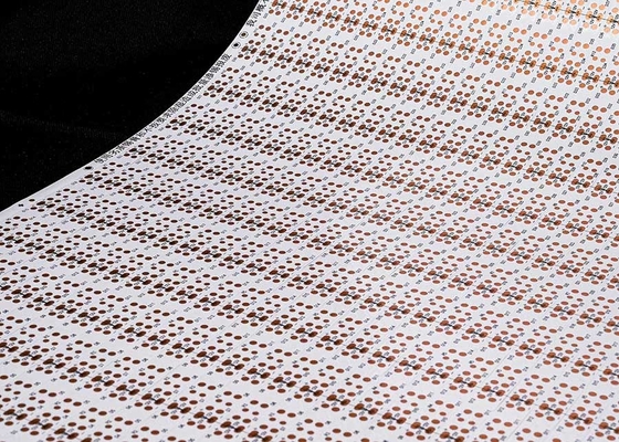 شراء 12 فولت رقاقة على FPC مزدوجة الجانب 3528 LED شريط دائرة دائرية مرنة مع 60 ضربات الضوء online manufacture