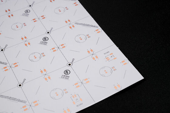 شراء شريط LED مزدوج الطبقات قابل للتخصيص FPC بمستوى حماية من الحريق V0 للوحة الدوائر المطبوعة المرنة online manufacture