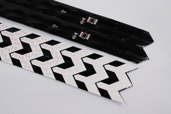 شراء لوحة دوائر كهربائية مزدوجة الطبقة FPC لوحة دوائر مرنة مع مستوى الحماية من الحرائق V0 وخدمات مخصصة لشرائط إضاءة LED online manufacture