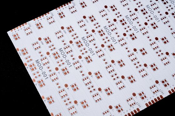 شراء طبقة مزدوجة من الأقراص المرنة مع مستوى الحماية من الحريق V0 و 0.25mm±0.05 سمك لإضاءة LED online manufacture