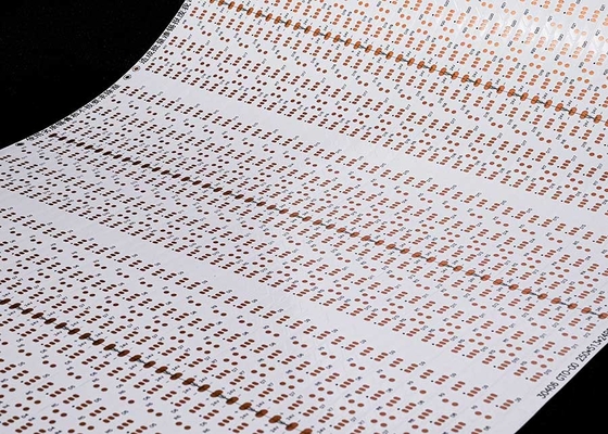 5050 شريط LED FPC الدائرة المطبوعة المرنة مع 30 حبة الضوء لوحة طبقة مزدوجة