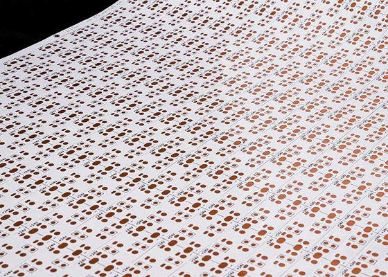FPCB لوحة PCB مرنة لل LED 2835 120 الكرات الضوئية 24V لوحة مزدوجة الجانبين