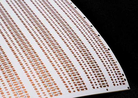 لوحة PCB مرنة مخصصة لل LED 2835 مع 60 ضربة ضوء FPCB مزدوج الجانبين