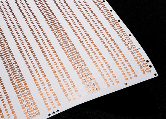 FPCB مزدوج الجانب 2835 اللوحة الدائرة المرنة LED PCB مع 60 ضربات الضوء LED