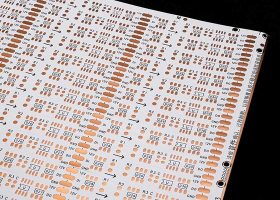 بطاقة دائرة مرنة مزدوجة الجانبين 5050 LED الشريط مع 30 LED الفيلم الأبيض الضوء FPCB