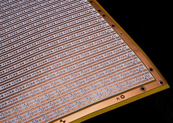 لوحة دوائر شريطية LED مرنة بطبقة مزدوجة 12 فولت مع مضادات الأكسدة OSP لتطبيقات FPCB عالية الجودة