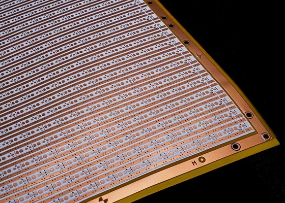 لوحة PCB مرنة لشرطة LED 2025 75 ضربات الضوء لوحة طبقة مزدوجة FPCB
