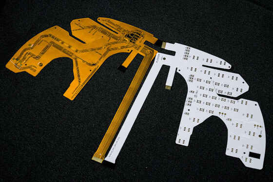 لوحة FPC مزدوجة الطبقة مع مستوى حماية من الحريق V0 لأجهزة التجميل الطبية التي تقدم خدمات قابلة للتخصيص