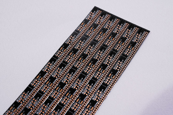 لوحة الدوائر المرنة LED كطبقة مزدوجة PCB مرنة التجميع حسب الطلب Flex Pcb
