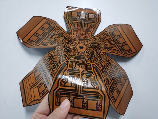 لوحة طبقة مزدوجة مستوى حماية من الحريق V0 تصميم قابلة للتخصيص لوحة دائرة طباعة مرنة لمعدات التجميل والطب