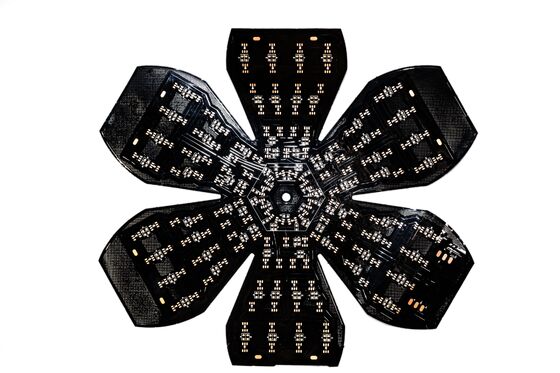 FPCB مزدوج الطبقة فاخر لأقنعة الجمال LED بمستوى حماية من الحرائق V0 وتصميم قابل للتخصيص