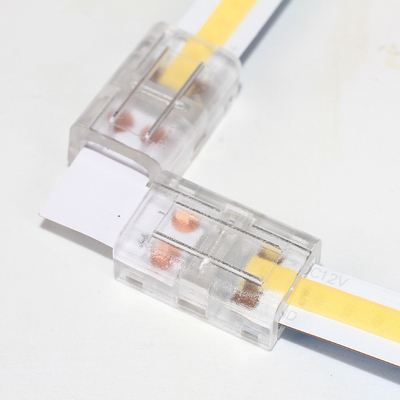 ربط الشريط LED COB مضاد للماء IP67 Quick Plug & Play 24V / 12V متوافقة ملحقات الإضاءة بالجملة