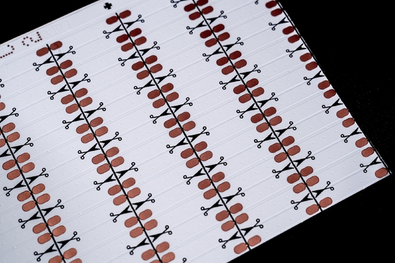 HOT 5050RGBW WW fpc PCB مرنة عالية الجودة النموذج الأول السريع والإنتاج الضخم استخدام لضوء Led لوحة الدوائر ذات الطبقة المزدوجة ، فيلم أبيض مزدوج الجانبين للشريط Led FPC UL E477885